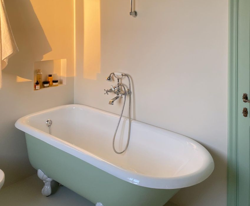 дизайн интерьера ванной комнаты средиземноморском стиле 