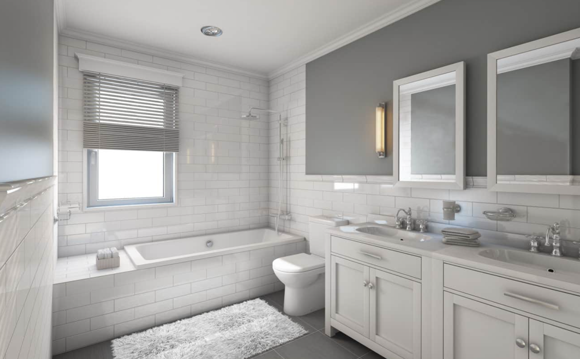 дизайн интерьера ванной комнаты 