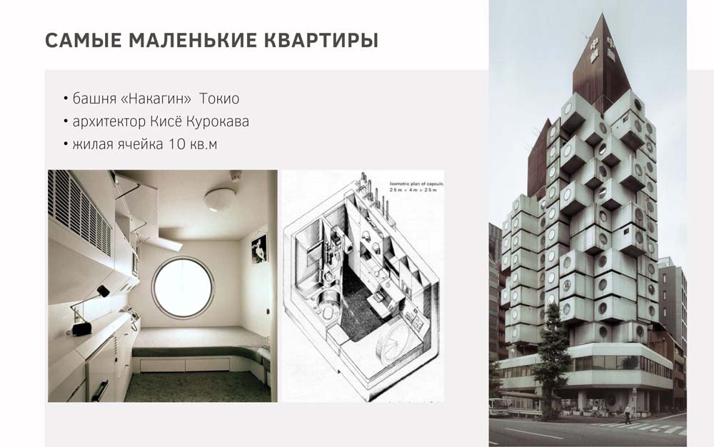 башня «Накагин» архитектора Кисё Курокавы Decornews.ru