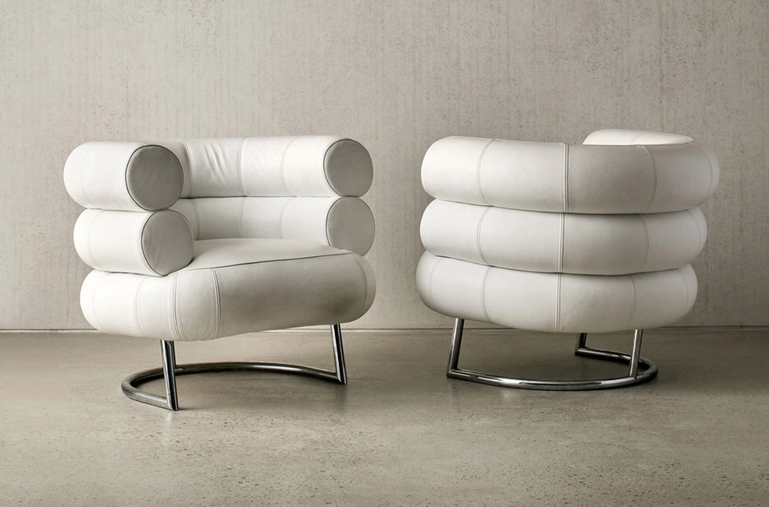Bibendum Chair Eileen Gray великие женщины в дизайне и архитектуре DECORNEWS.ru